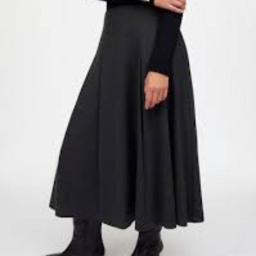 Ann Taylor Charcoal Maxi Skirt